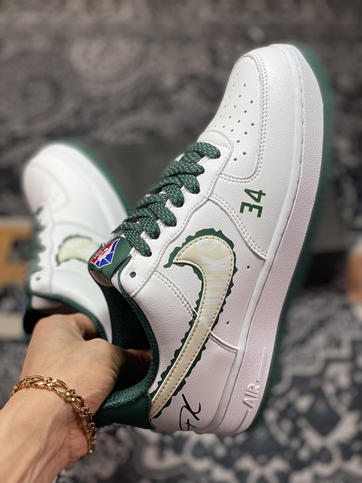 Nike Air Force 1Low '07 LV8”Giannis Antetokounmpo 34”空军一号NX2234-113