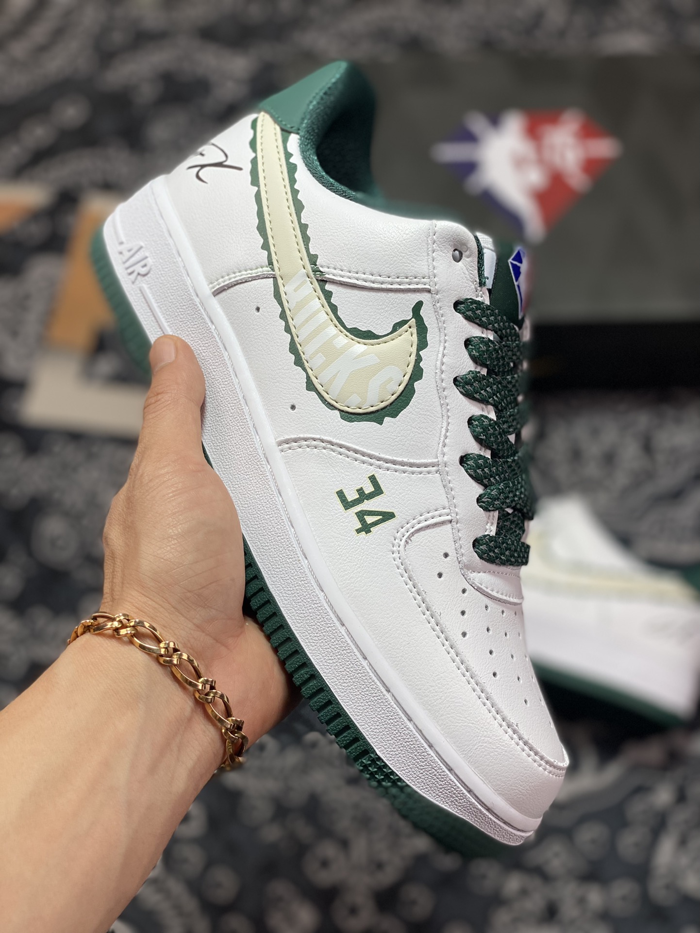 Nike Air Force 1Low ’07 LV8”Giannis Antetokounmpo 34”空军一号NX2234-113
