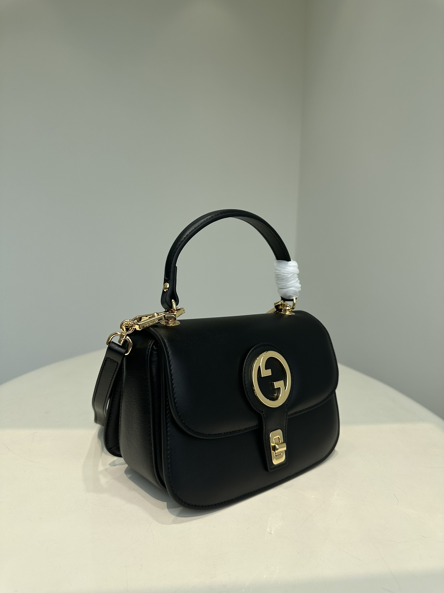 Purely original Cucci Gucci 23sS02 women's Blondie series double G handbag, one-shoulder crossbody bag, retro elements and archive details comple