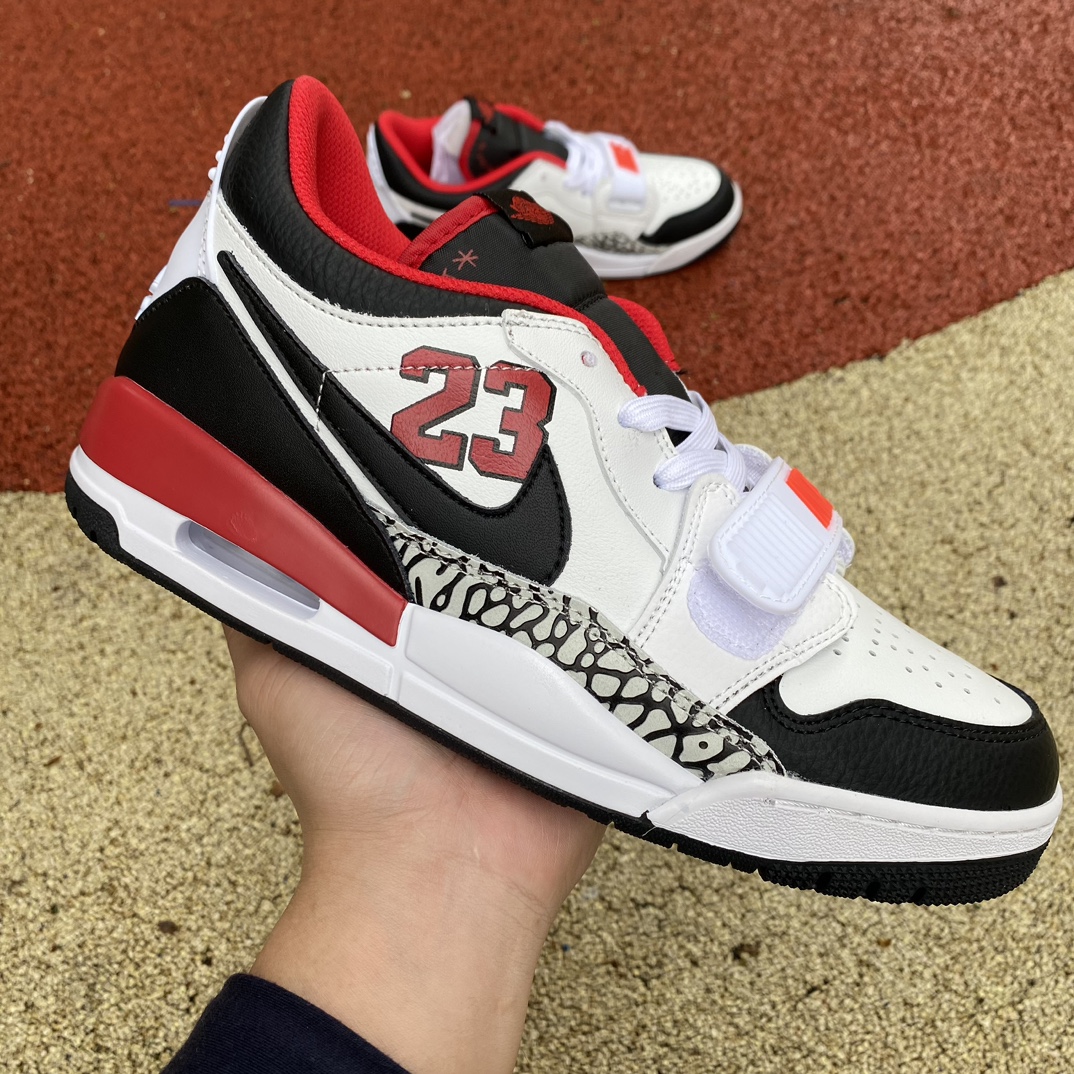 aj312白黑红23logo尺码36