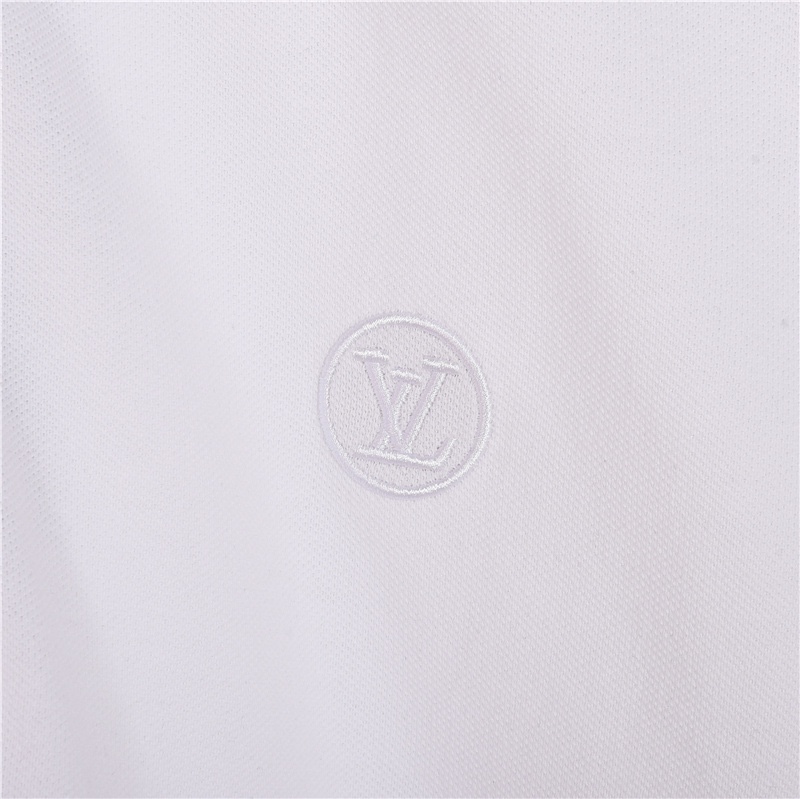 LouisVuitton/路易威登 经典LV字母Logo刺绣 时尚短袖 POLO衫