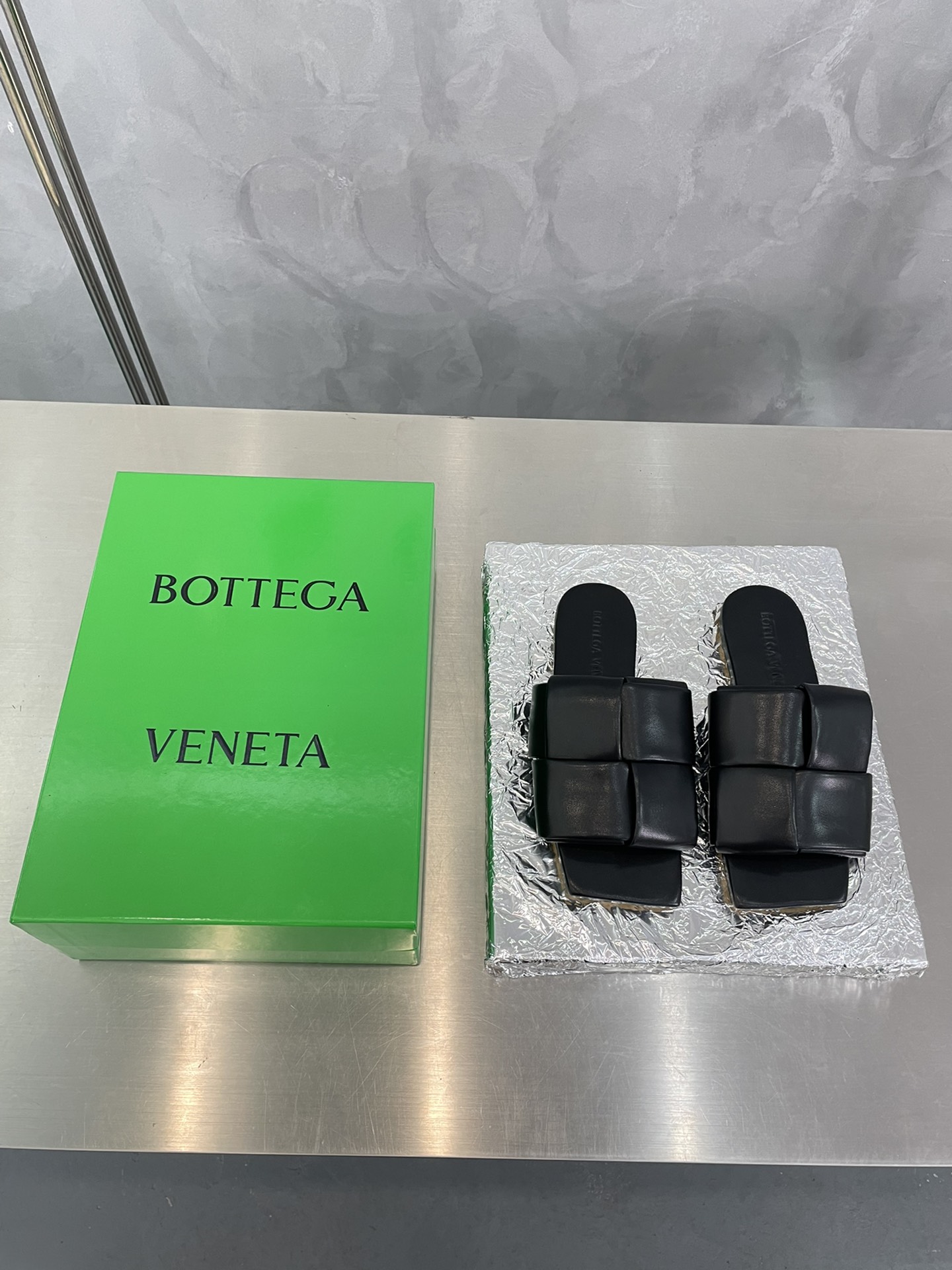 Bottega Veneta BV PATCH拖鞋 大风车方块拖