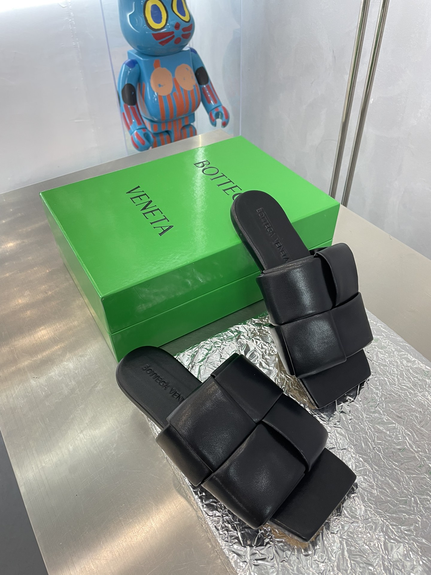 Bottega Veneta BV PATCH拖鞋 大风车方块拖