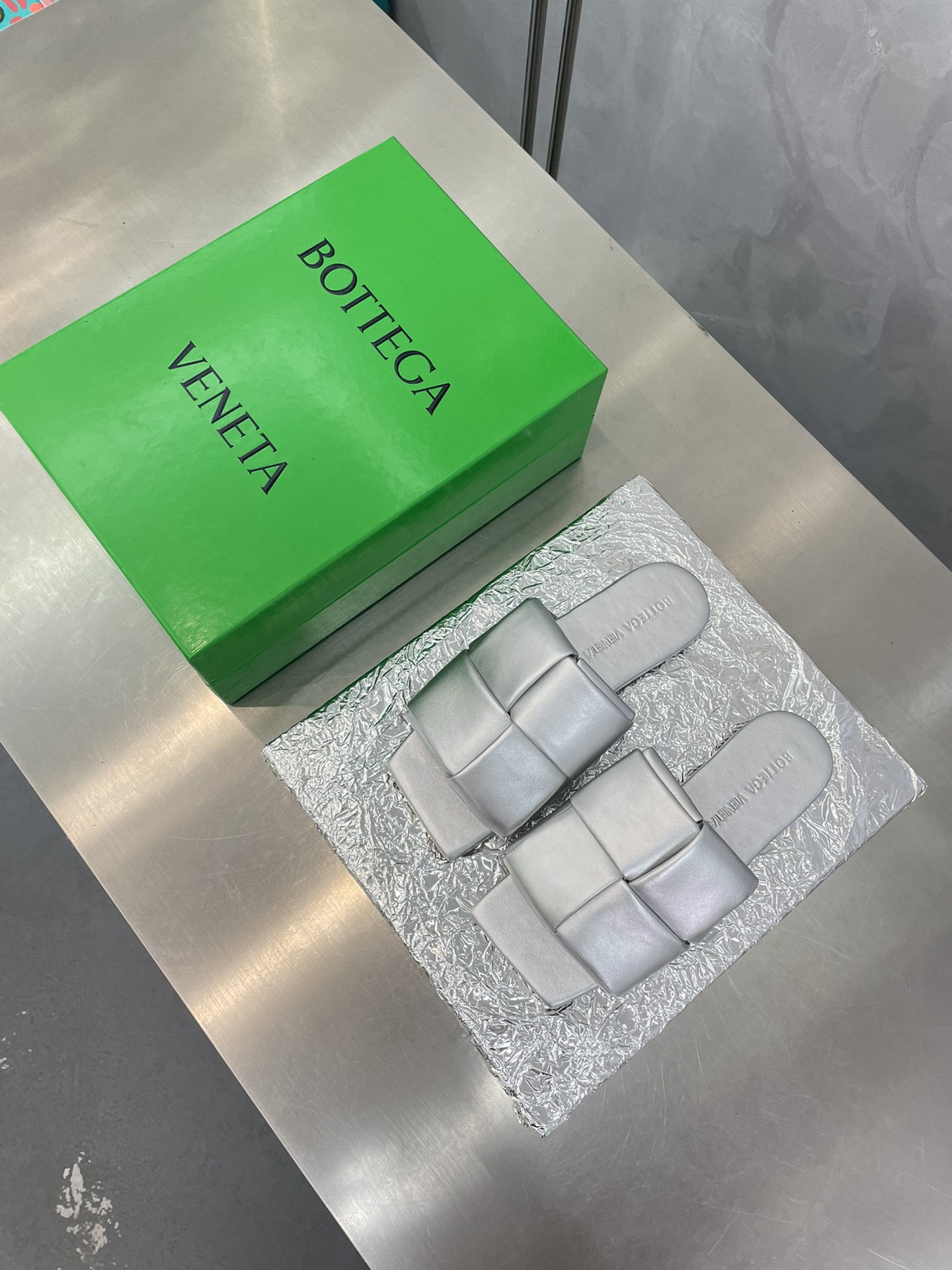Bottega Veneta BV PATCH拖鞋 大风车方块拖
