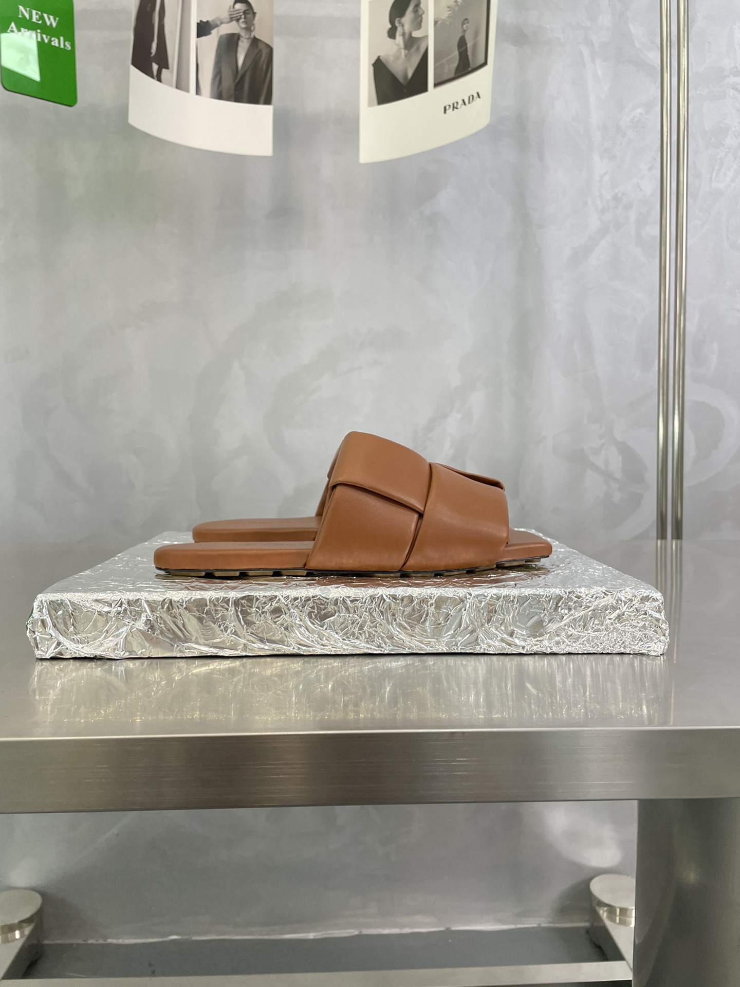 Bottega Veneta BV PATCH拖鞋 大风车方块拖