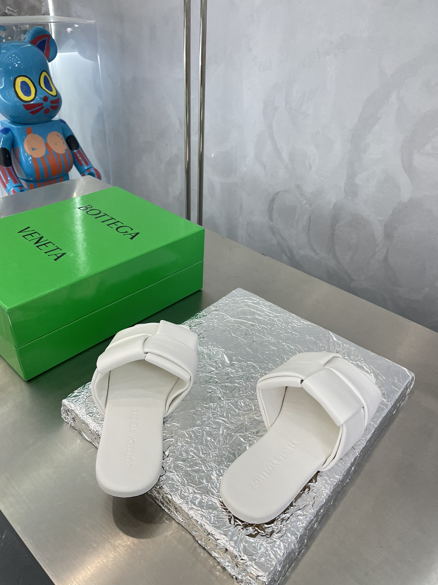 Bottega Veneta BV PATCH拖鞋 大风车方块拖