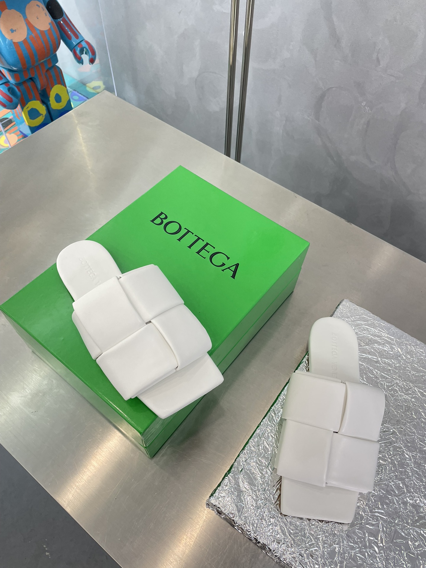 Bottega Veneta BV PATCH拖鞋 大风车方块拖