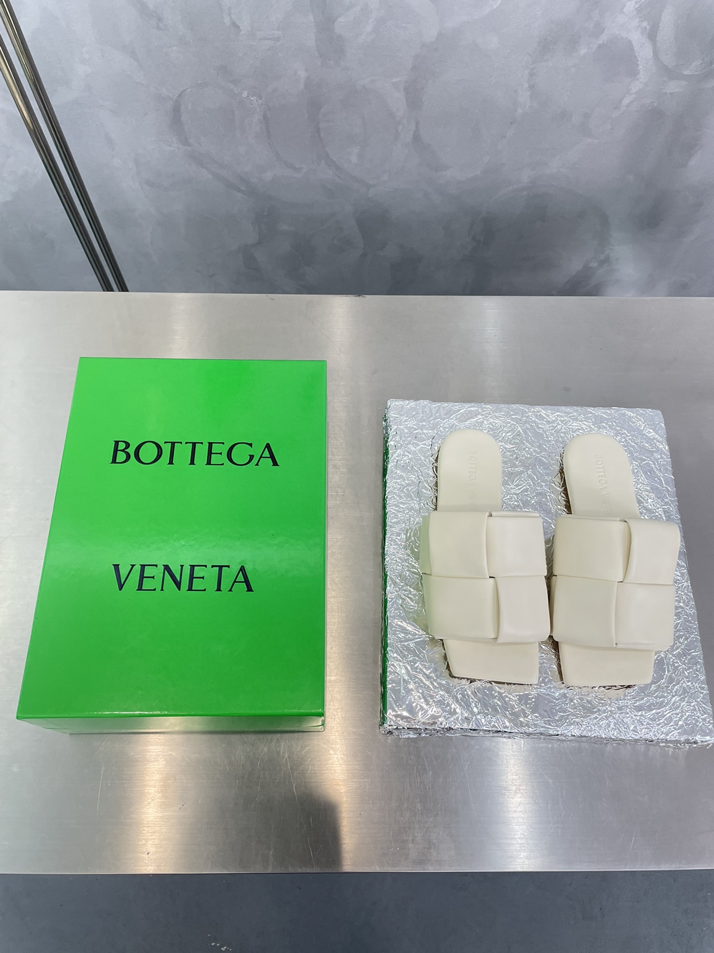 Bottega Veneta BV PATCH拖鞋 大风车方块拖