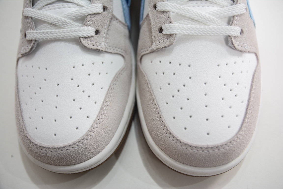 顶级福利原装Nike Dunk Low SE “85” 灰蓝双勾 DO9457-100