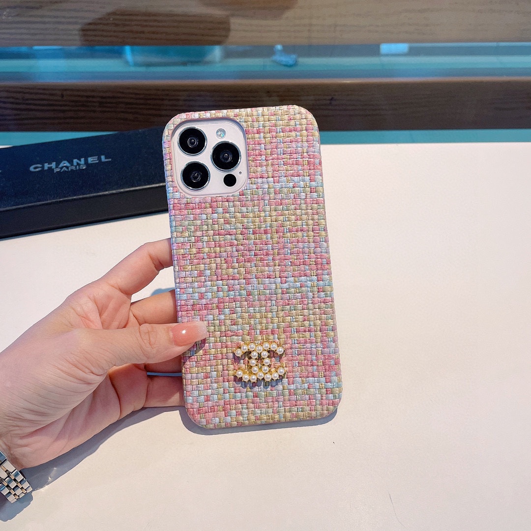 Chanel Buy
 Phone Case Weave Fashion