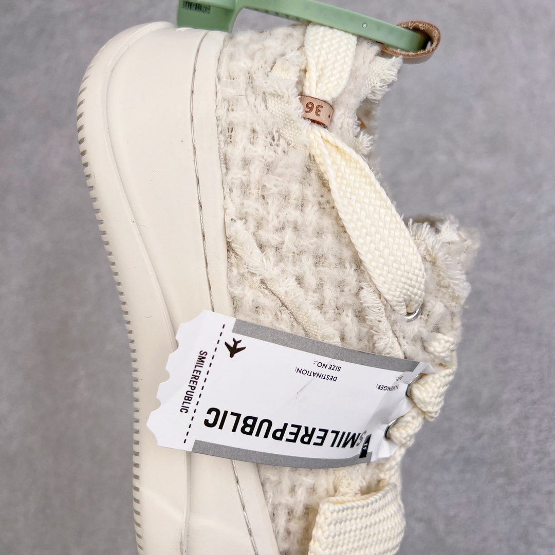 图片[6]-＃开春福利 SMILEREPUBLIC檀健次同款经典新款起司猫低帮开口笑厚底帆布鞋 新晋街头鞋履品牌SMILEREPUBLIC Canvas 系列 以 SMILE 为灵感来源 捕捉潮流 主打柔软的帆布设计 有裁切的羊毛流苏与独特编织技艺 超软水染牛皮内里 注塑成型鞋垫 4cm厘米外增高效果橡胶鞋底 尺码：35 36 37 38 39 40 41 42 43 44-选品中心