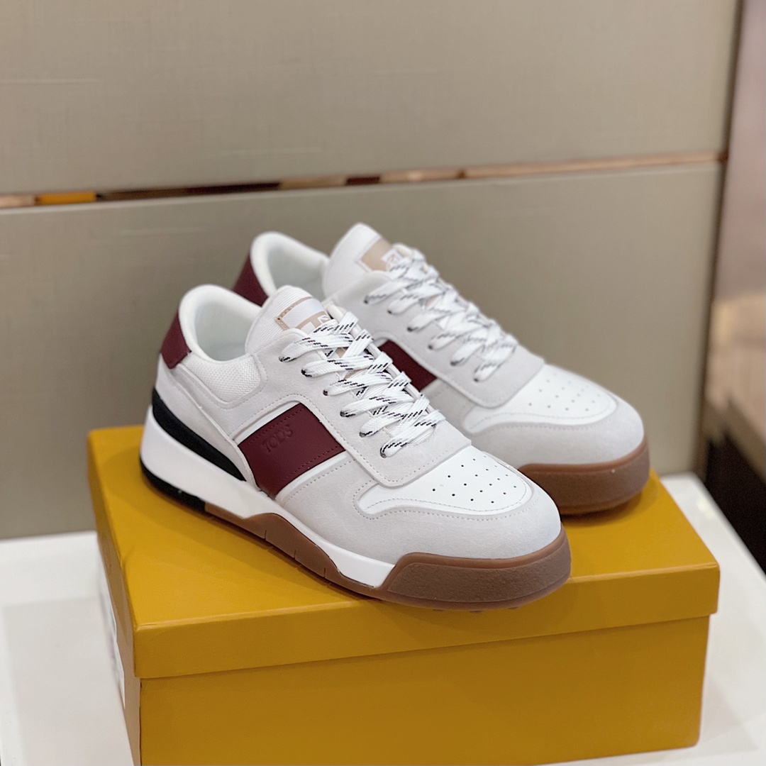 Precio de fábrica Tods Men's Cowhide Patchwork SneakersLa zapatilla TOD'S llama la atención por su i