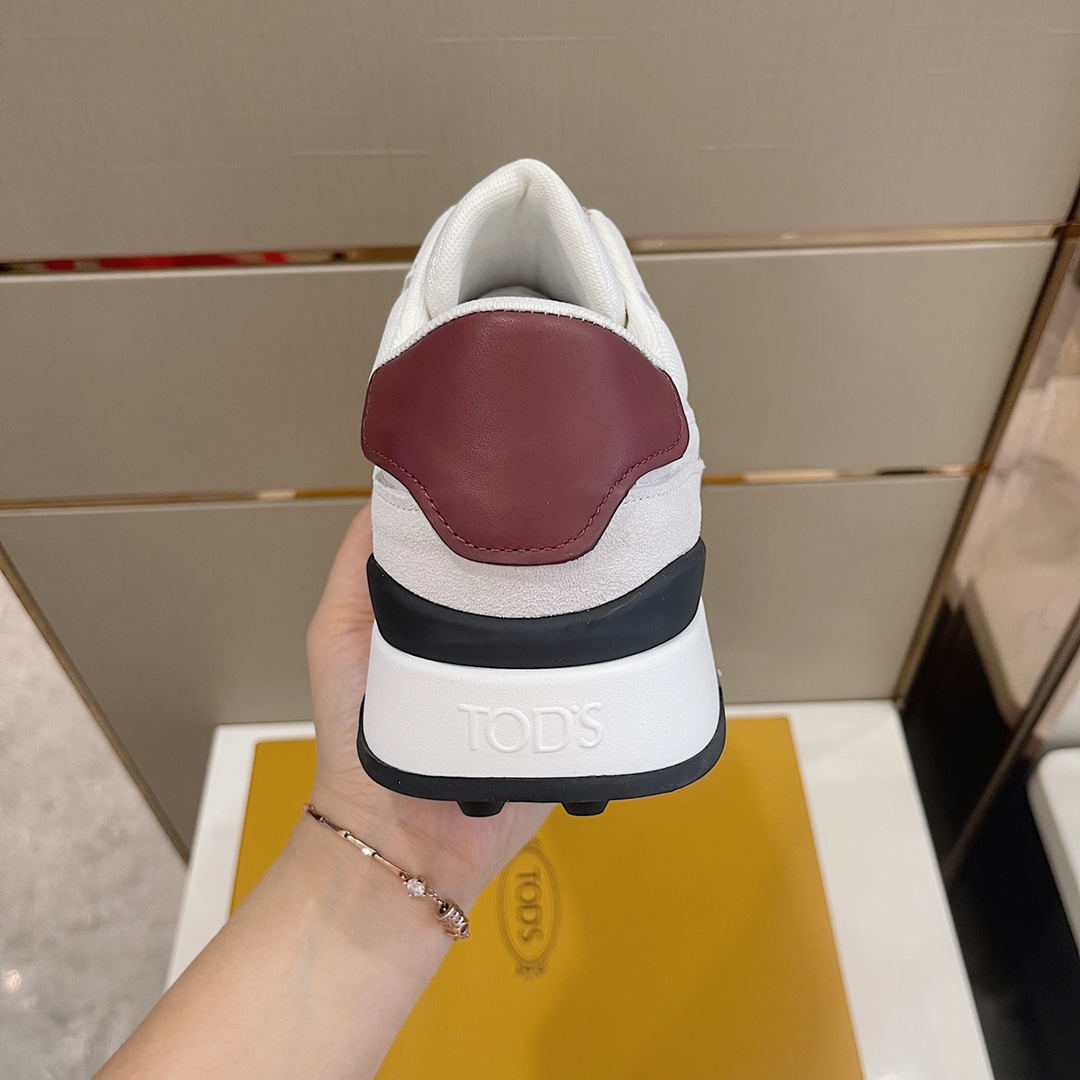 Precio de fábrica Tods Men's Cowhide Patchwork SneakersLa zapatilla TOD'S llama la atención por su i