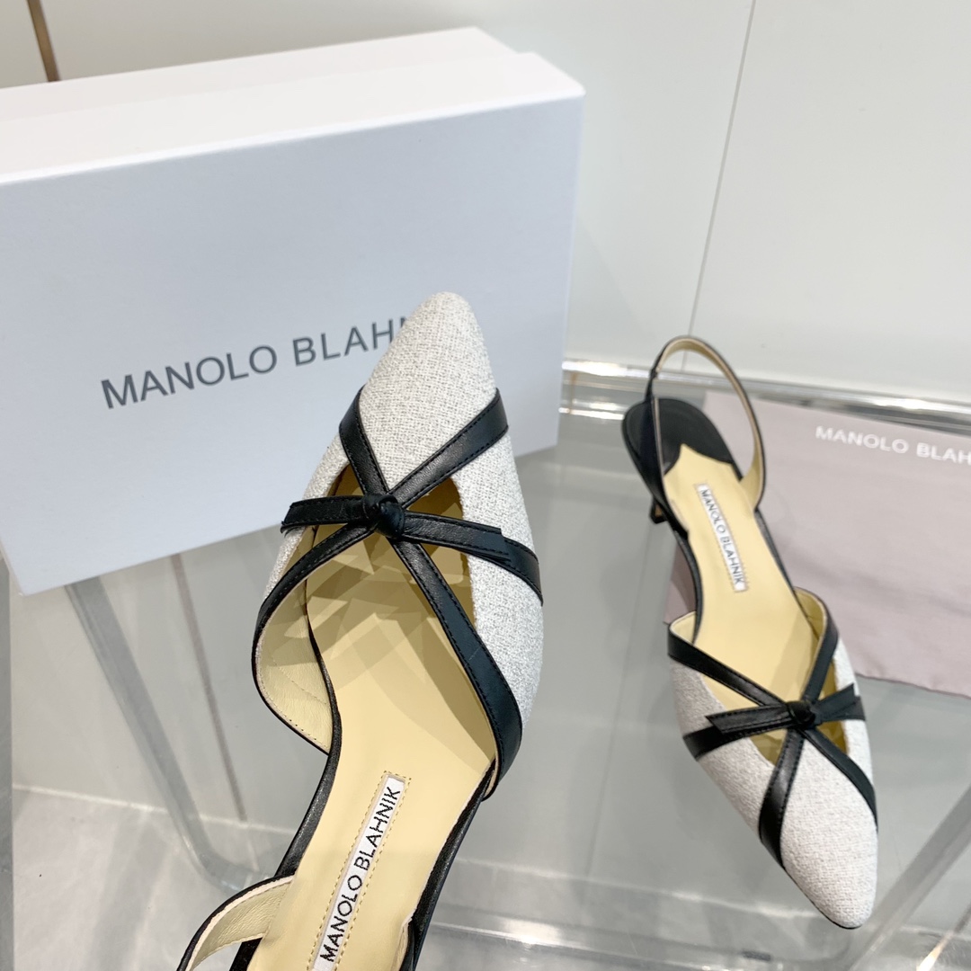P650 Manol Blahn Spring Summer Bumuler Shoe Collection: Classic, High-Density Tarpaulin, Original Design - 图片 7