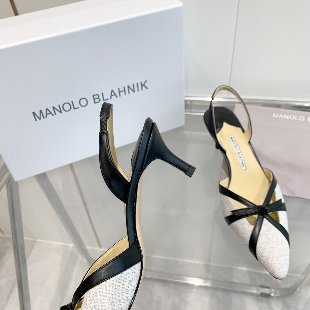 P650 Manol Blahn Spring Summer Bumuler Shoe Collection: Classic, High-Density Tarpaulin, Original Design - 图片 4
