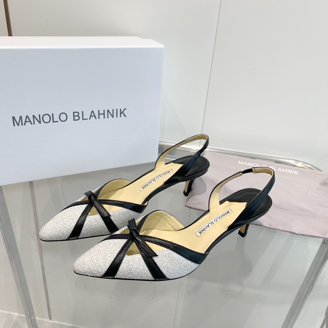 P650 Manol Blahn Spring Summer Bumuler Shoe Collection: Classic, High-Density Tarpaulin, Original Design - 图片 2