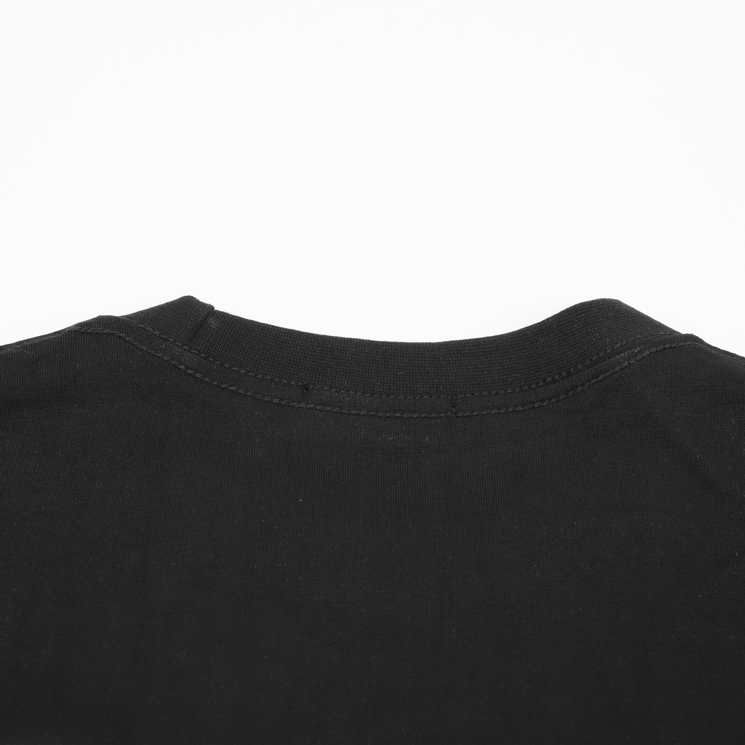 180 Balenciaga/巴黎世家 可乐胶带印花圆领短袖