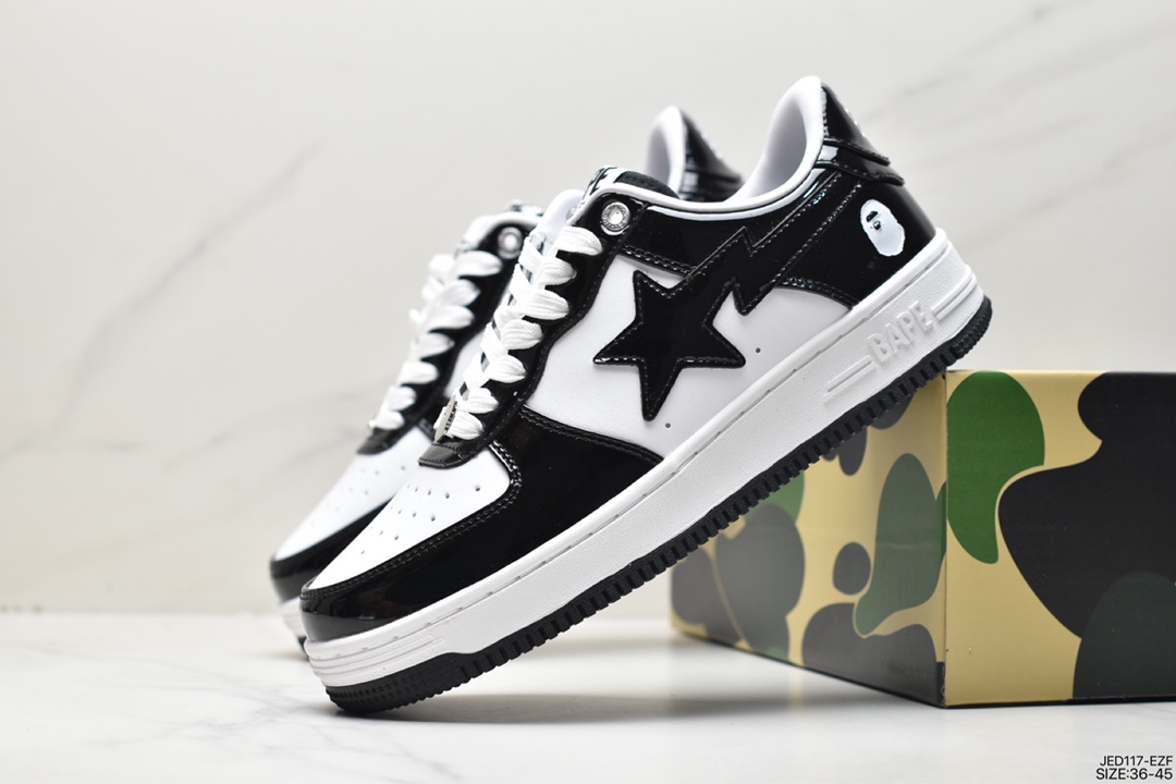 Japan's Harajuku fashion brand A Bathing Ape BAPE Sk8 Sta Low SK8 series low-top casual sports