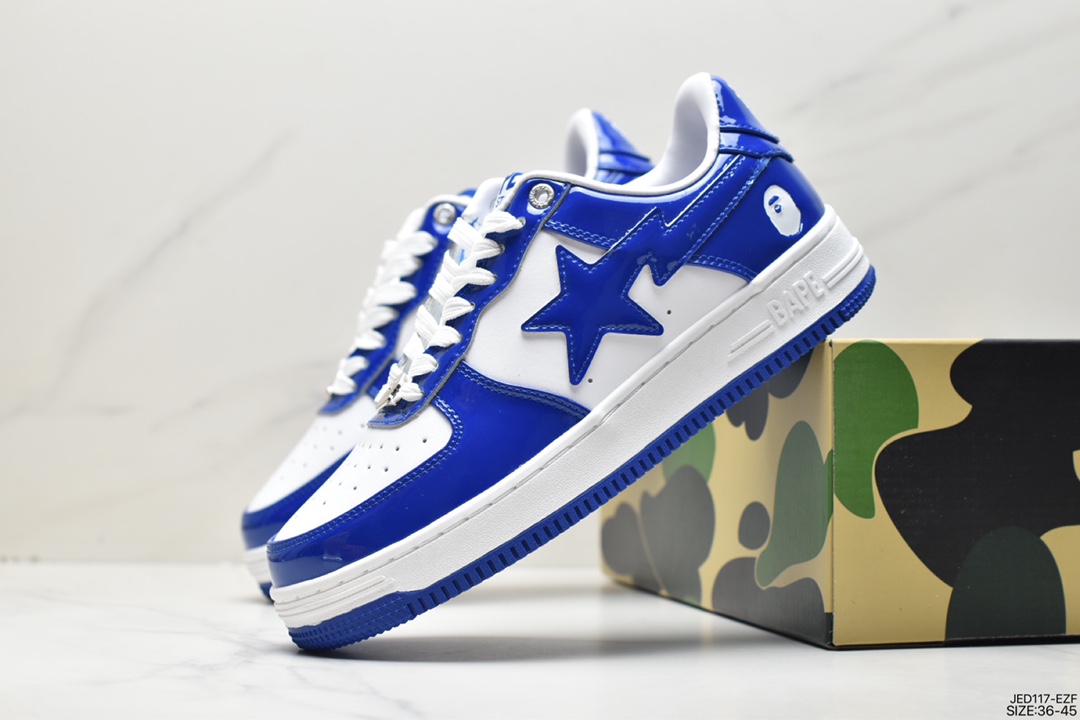 Japan's Harajuku fashion brand A Bathing Ape BAPE Sk8 Sta Low SK8 series low-top casual sports