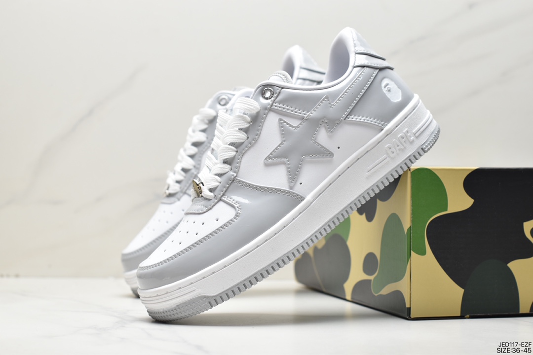 Japan's Harajuku fashion brand A Bathing Ape BAPE Sk8 Sta Low SK8 series low-top casual sports