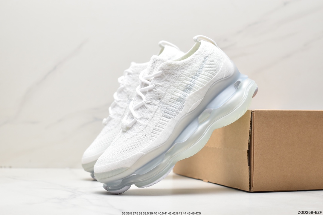 290 耐克Nike Air Max Scorpion Flyknit”Phantom/Black/Light Cream”2022款超级大气垫系列DJ4702-100