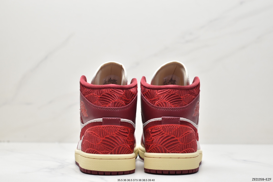 260 Air Jordan 1 Mid AJ1乔1中帮文化篮球鞋 DZ2820-601