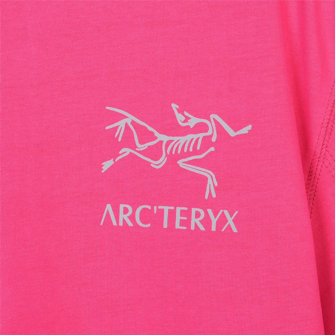 170 Arc'teryx 23SS 始祖鸟明线拼色短袖T恤