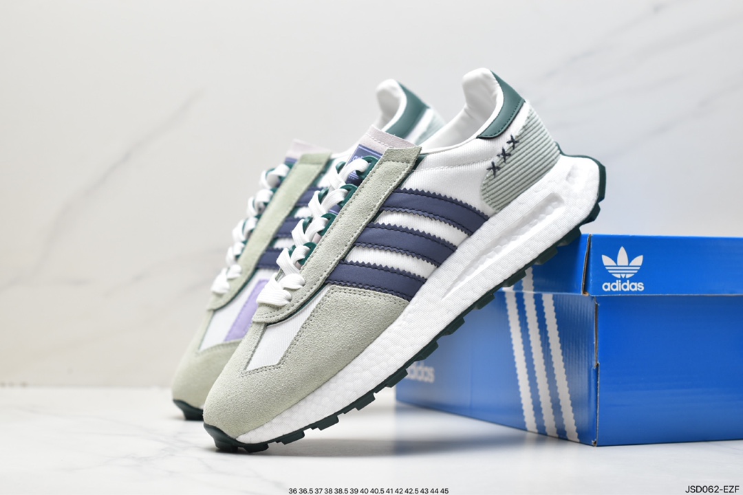 adidas Racing E5 Boost Prototype Speed ??Light Retro Series IE1925