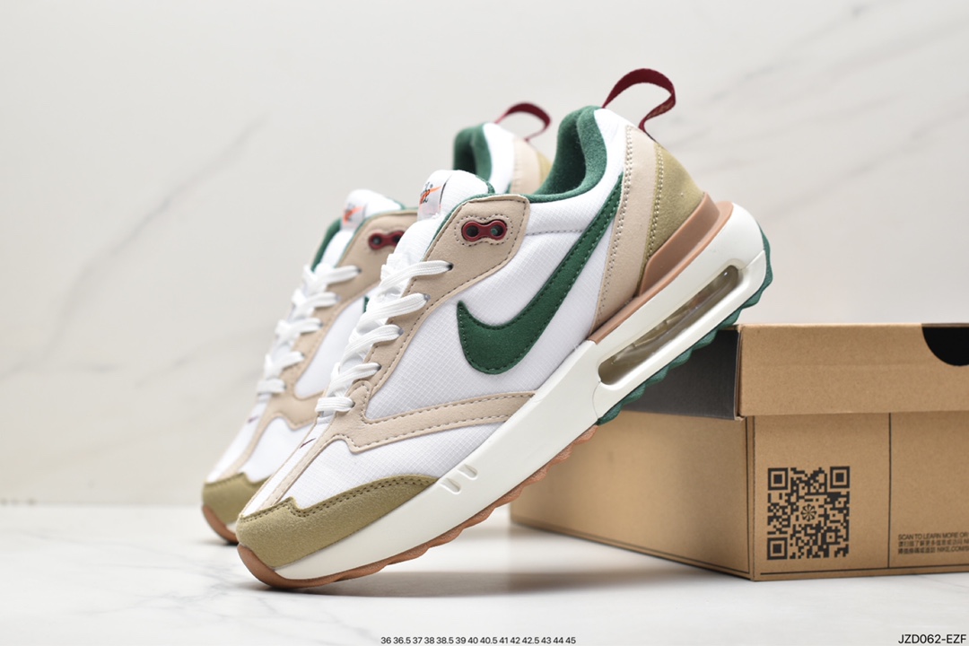 140 耐克Nike Air Max DawnGreyWhite黎明系列低帮气垫慢跑鞋FB7158-131