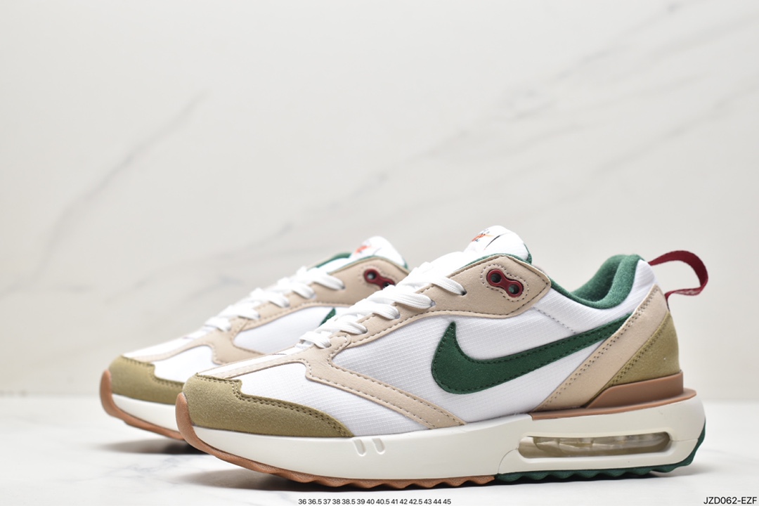 140 耐克Nike Air Max DawnGreyWhite黎明系列低帮气垫慢跑鞋FB7158-131