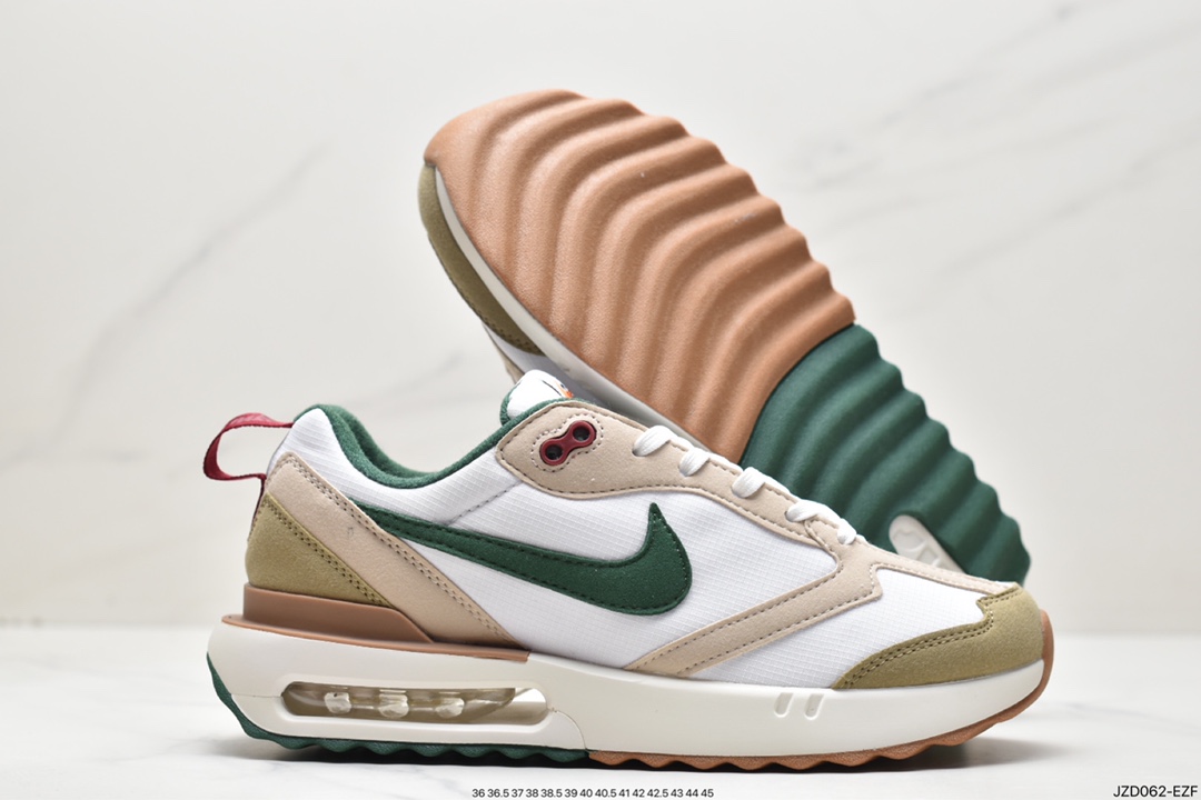 140 耐克Nike Air Max DawnGreyWhite黎明系列低帮气垫慢跑鞋FB7158-131