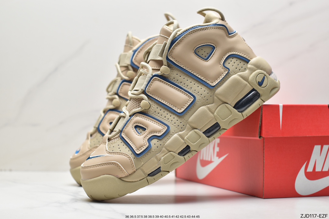 240 Nike Air More Uptempo皮蓬全掌气垫篮球鞋 DV6993-200