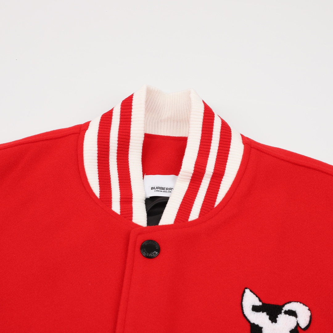 370 Burberry/巴宝莉 兔年限定绣棒球服夹克外套