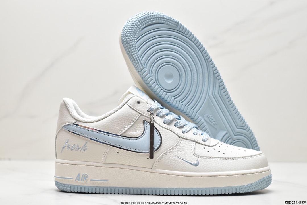 260 Nike Air Force 1 '07 Low 原楦头原纸板 BM1996-099