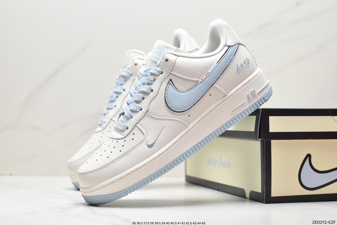 260 Nike Air Force 1 '07 Low 原楦头原纸板 BM1996-099