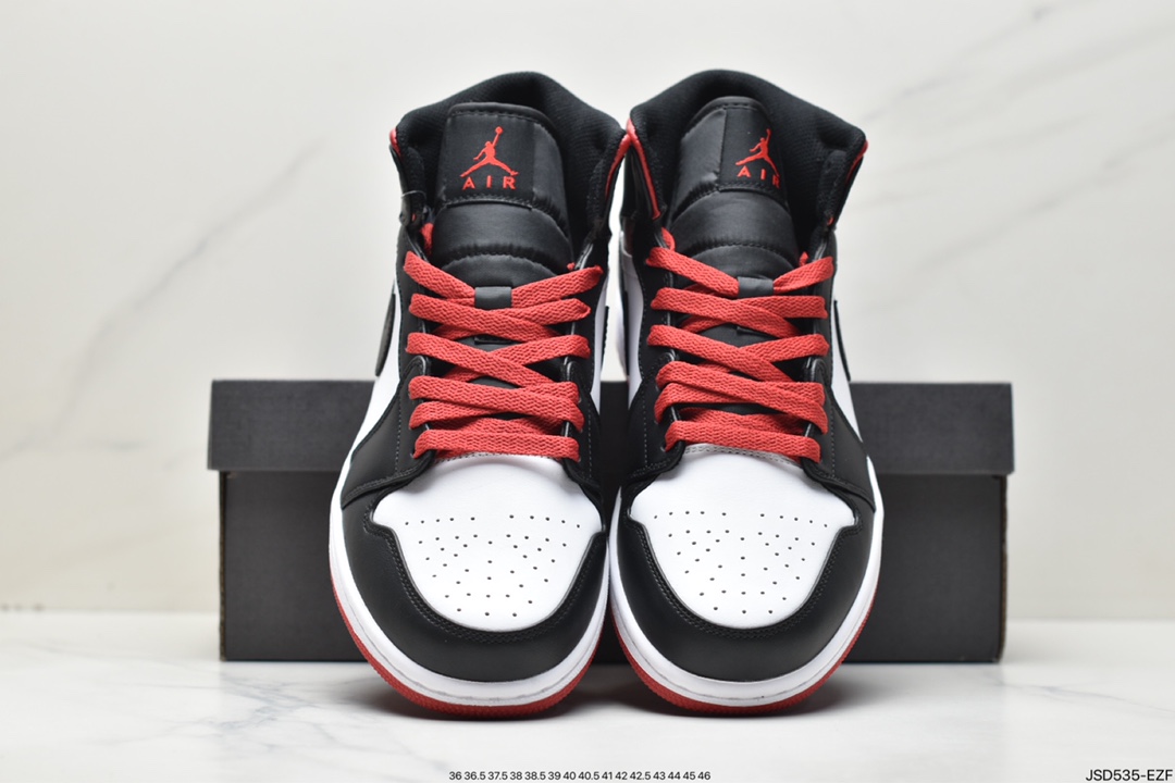 200 乔丹Air Jordan 1 Mid AJ1 乔1 中帮复古文化百搭休闲运动篮球板鞋DQ8423-106