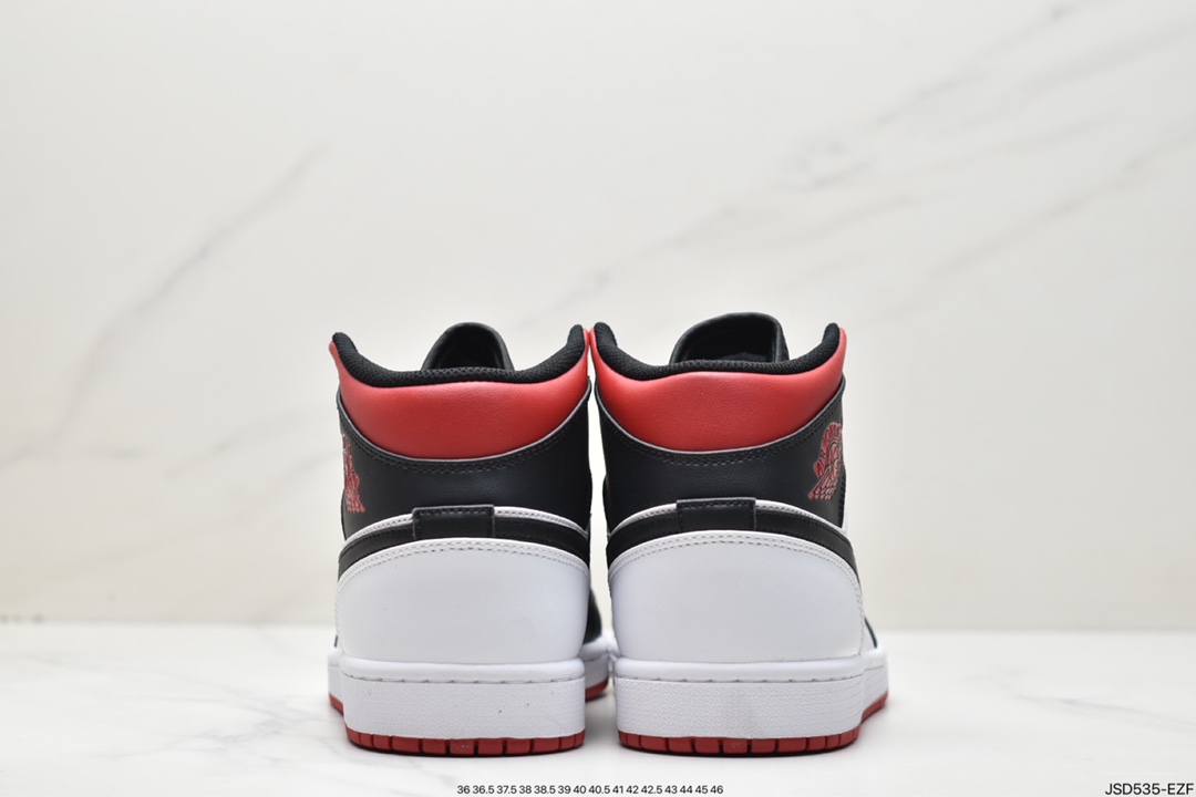 200 乔丹Air Jordan 1 Mid AJ1 乔1 中帮复古文化百搭休闲运动篮球板鞋DQ8423-106
