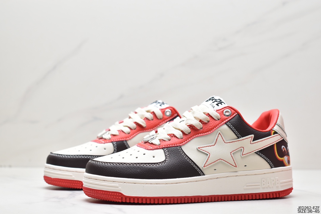 Japan's Harajuku fashion brand A Bathing Ape BAPE Sk8 Sta Low SK8 series low-top casual sports