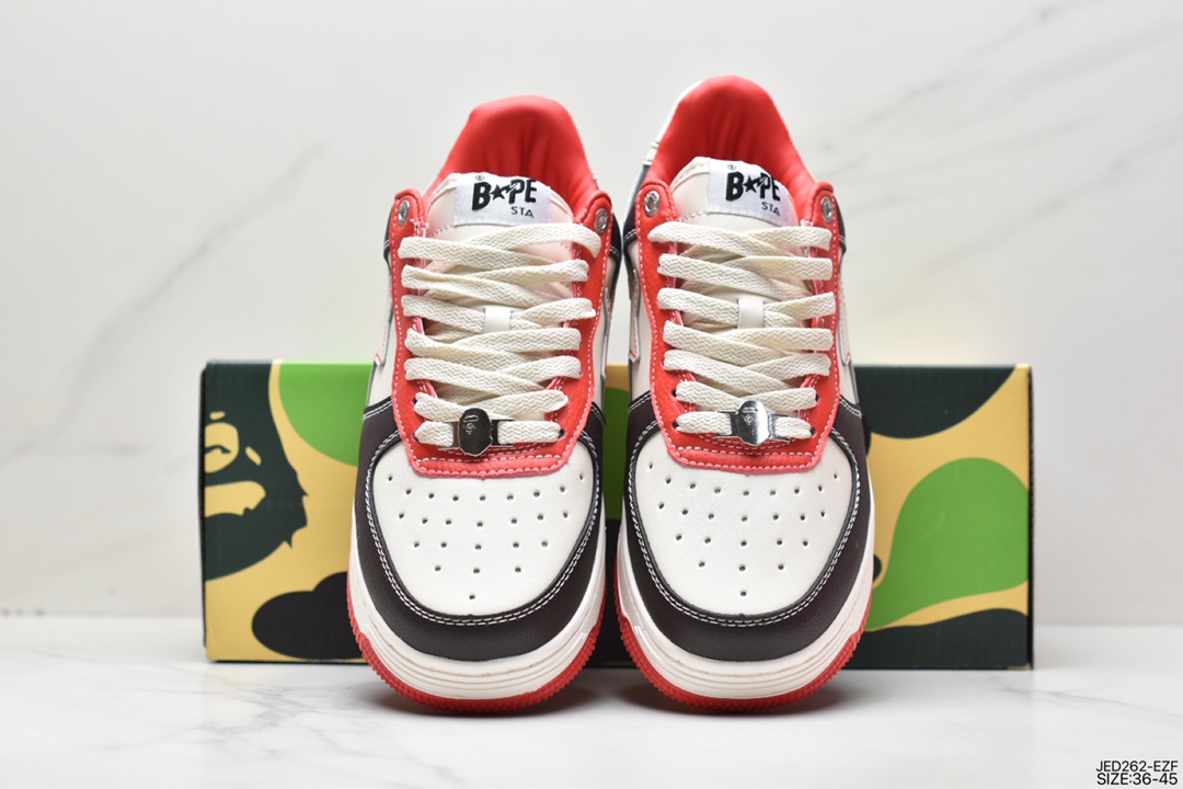 Japan's Harajuku fashion brand A Bathing Ape BAPE Sk8 Sta Low SK8 series low-top casual sports