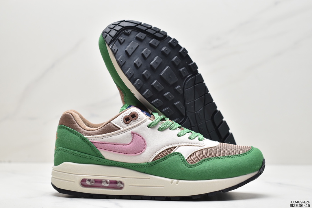 130 Nike Air Max Anniversary OG 1复古气垫百搭慢跑鞋“校园白红”DR9773-300