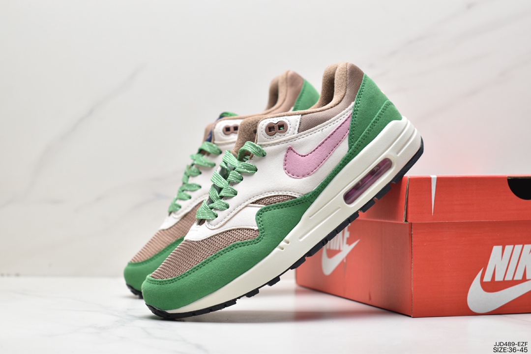 130 Nike Air Max Anniversary OG 1复古气垫百搭慢跑鞋“校园白红”DR9773-300