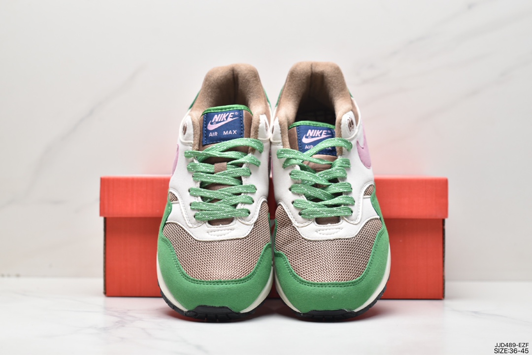 130 Nike Air Max Anniversary OG 1复古气垫百搭慢跑鞋“校园白红”DR9773-300