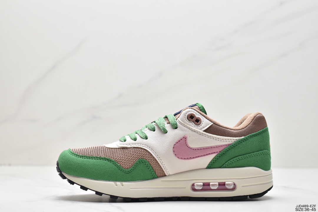 130 Nike Air Max Anniversary OG 1复古气垫百搭慢跑鞋“校园白红”DR9773-300