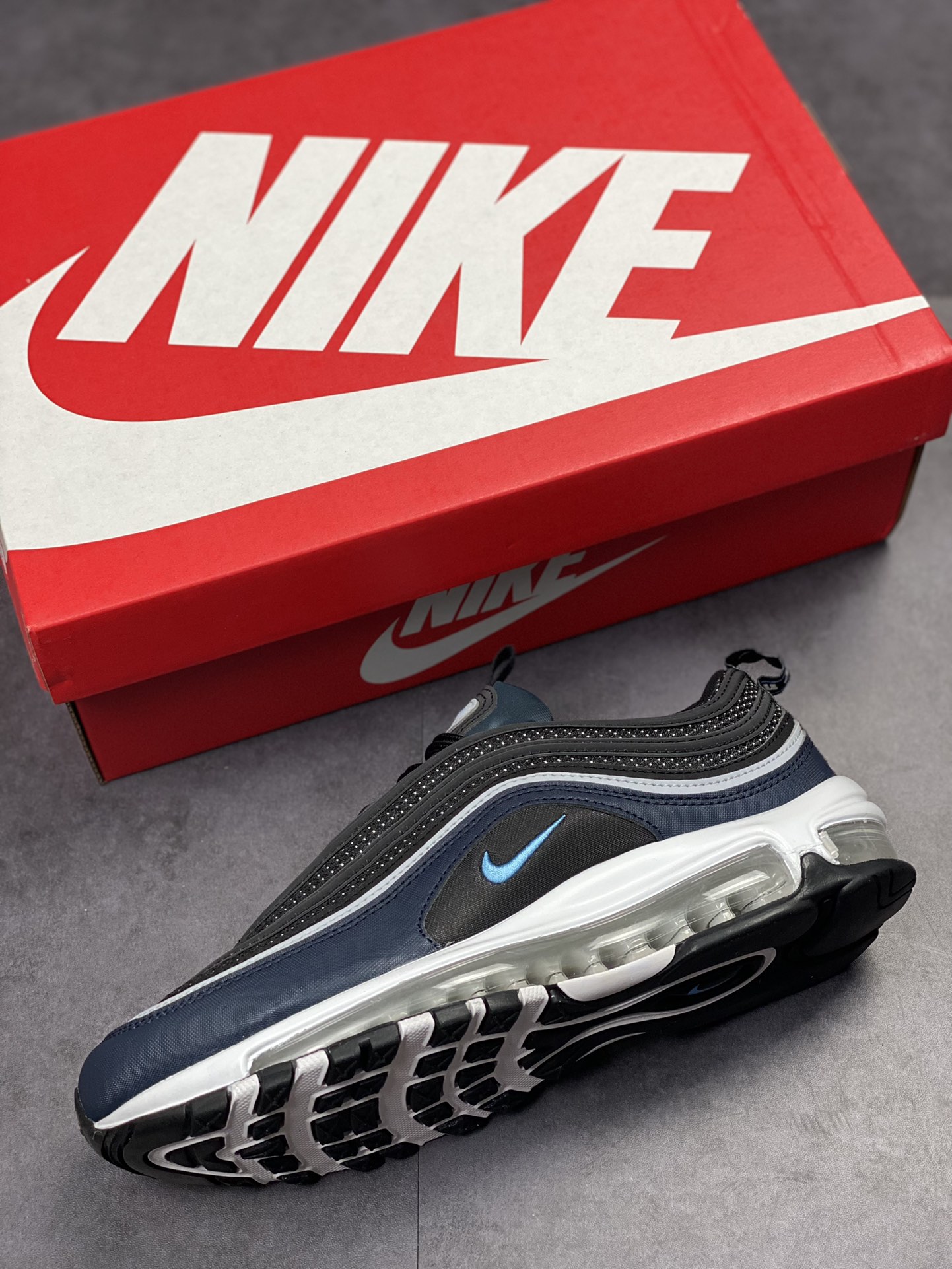 230 渠道订单NK Air Max 97 海军蓝银  DQ3955-001