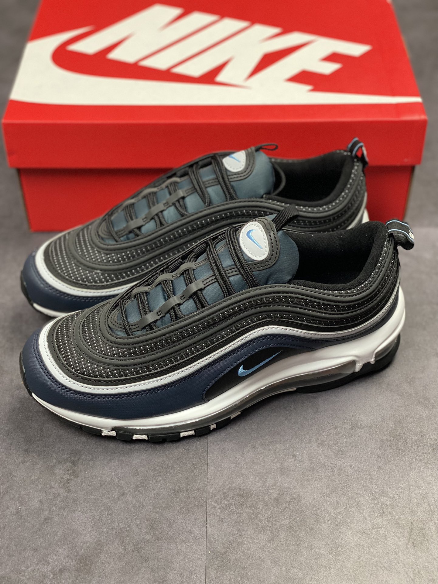 230 渠道订单NK Air Max 97 海军蓝银  DQ3955-001
