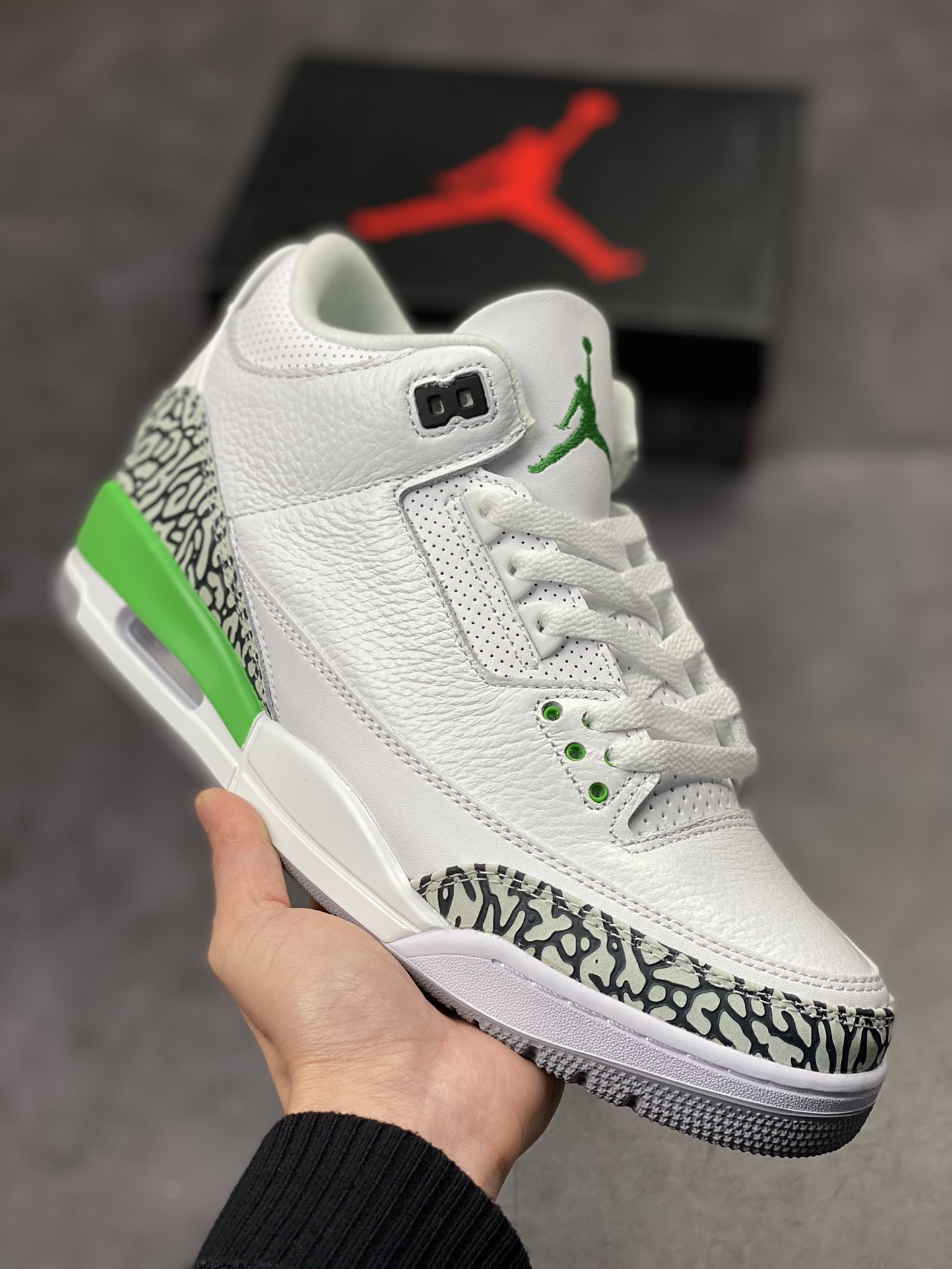 240 Air Jordan 3 Retro 白绿  CK9646-136