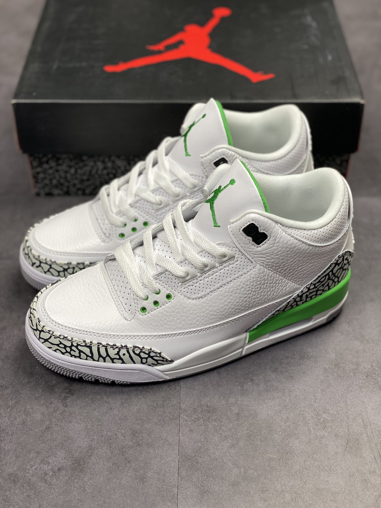 240 Air Jordan 3 Retro 白绿  CK9646-136
