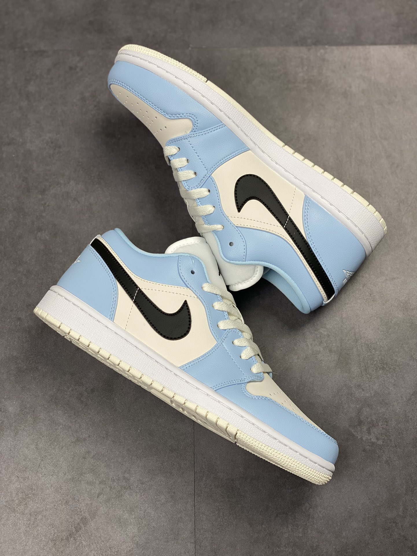 200 Air Jordan 1 Low 晴天蓝 AJ1乔1低帮休闲板鞋 554723-401