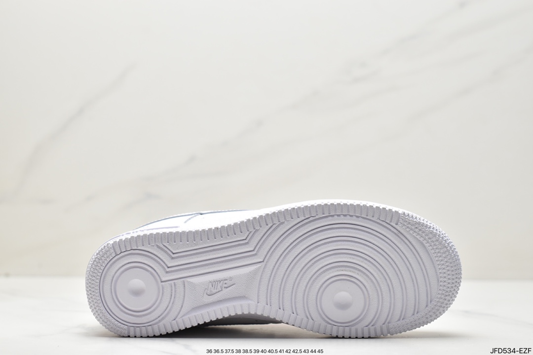 170 Supreme x 【Nike】 Air Force 1 Low'07”White”空军一号“联名白红LOGO”CU9225-100