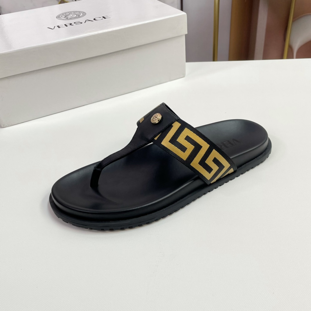 [VERSACE - Versace] P: Tamaño 38-45 top generación de compra de los hombres de primavera y verano za